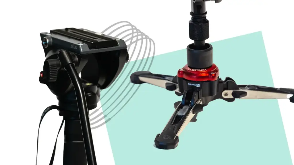 Monopode MVMX Pro500 avec base Fluidtech 